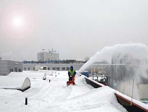 odśnieżanie dachów Warszawa